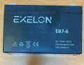 6 VOLT 7 AMPER AKÜ EXELON-ÖLÇÜLER 150*34*94 mm.1100 GRAM