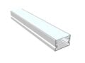 ALİMİNYUM LED PROFİL KASASI YA-001C SIVA ÜSTÜ KASA+CAM DAHİL 305 CM 1 BOY  FİYATIDIR