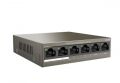 Tenda S106PC 6 Port 4 Port Poe+ 10/100 Mbps + 2 Port Uplink Switch Çelik Kasa Rack Mount