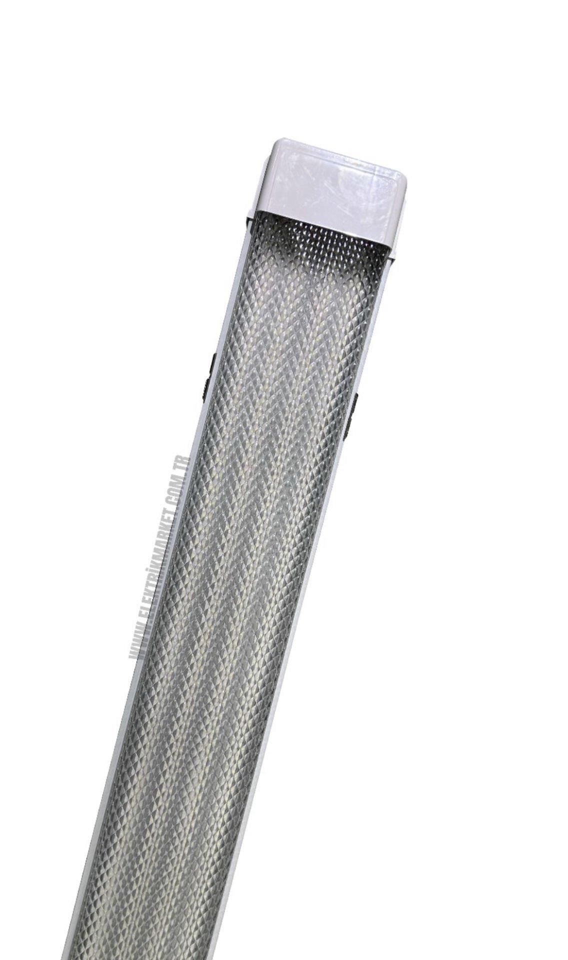 CATA CT-2482 60 WATT 120 CM KRİSTAL YATAY LED BANT ARMATÜR BEYAZ