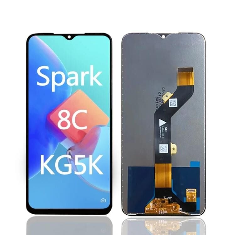 TELEFON EKRANI TECNO SPARK 8C - İNFİNİX HOT 12İ - SPARK 9T
