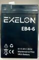 6 VOLT 4 AMPER AKÜ EXELON ÖLÇÜLER 70*48*101 mm.650 gram
