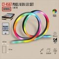 CATA CT-4567 PİXEL NEON LED RGB SETİ 5 MT