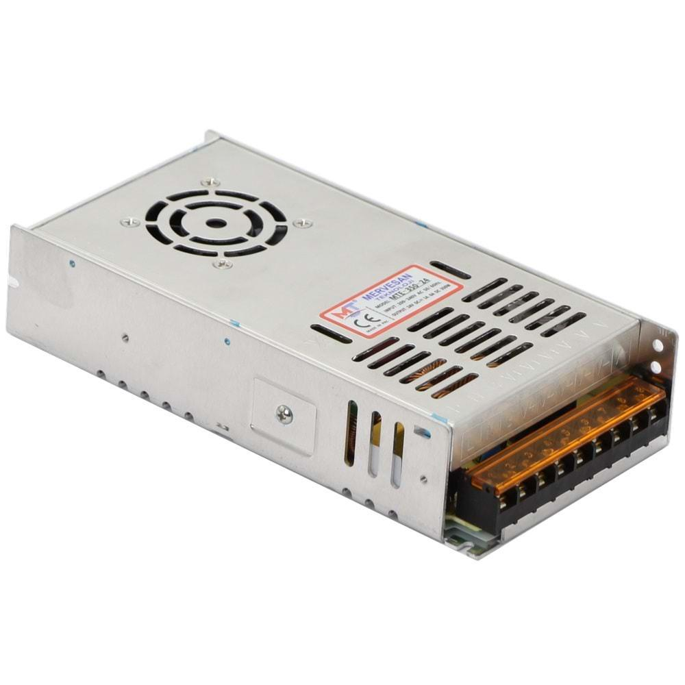 12 VOLT 30 AMPER METAL KALIN KASA ADAPTÖR MRW-360-12  MERVESAN