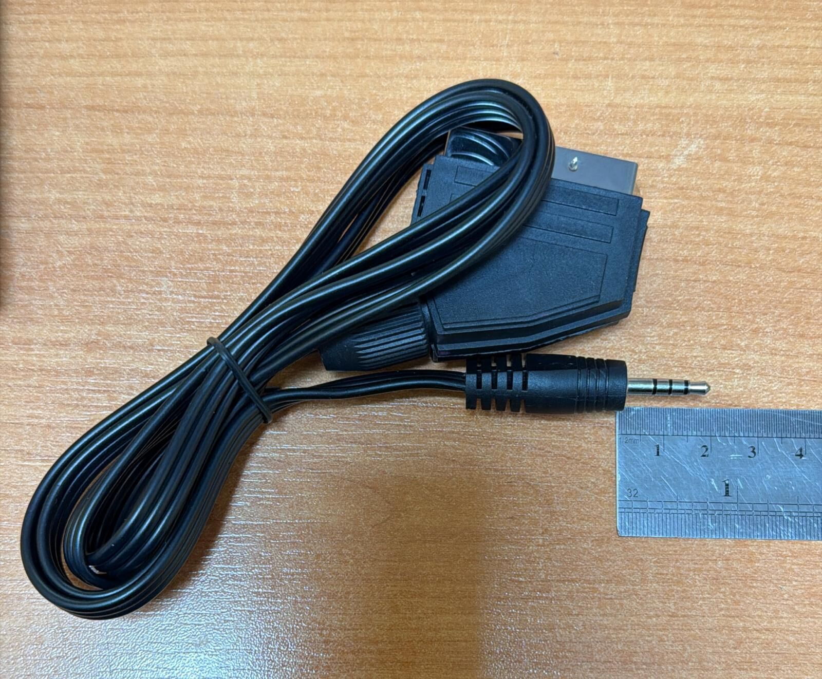 SCART AV 3,5mm RECEİVER KABLOSU UZUN TİP DRM-50