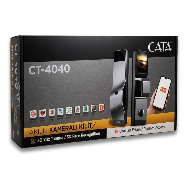 CATA CT-4040 AKILLI KAMERALI KİLİT