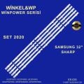TV LED BAR 2020-TAKIM 5 Lİ-UE32F5570-UE32F5500-UE32F5070-C237-M24