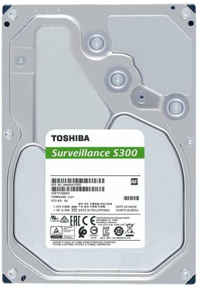 6 TB TOSHIBA S300 3.5'' SURVEILLANCE Harddisk GÜVENLİK