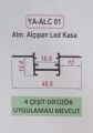 ALÇIPAN LED PROFİL KASASI CAM DAHİL YA-ALC 01-BOY 305 CM 1 BOY FİYATIDIR