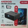 ALPSMART AS-585 ANDROİD PROJEKSİYON 1080P HD 1GB RAM 8GB HAFIZA WİFİ BLUETOOTH