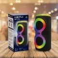 HEPU HP-112 2X4'' 2X10CM KABLOLU 1 EL MİKROFON BLUETOOTH ŞARJLI MÜZİK KUTUSU