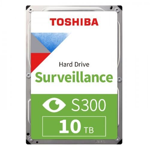 10 TB Toshiba HDWT31AUZSVA S300 HDWT31AUZSVA 256MB 7200Rpm Sata 3 7/24 Harddisk