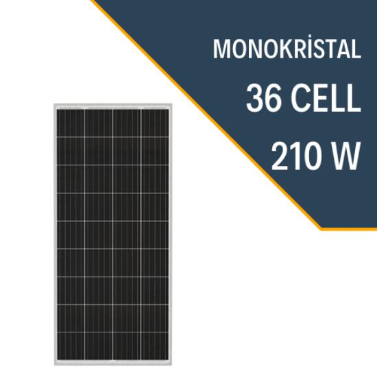 GÜNEŞ PANELİ 220 WATT MONO KRİSTAL 68X151 CM 12 VOLT
