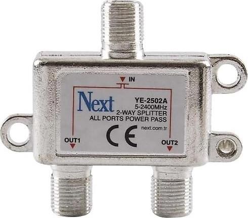 NEXT 2'Lİ SPLİTTER 5-2500MHZ