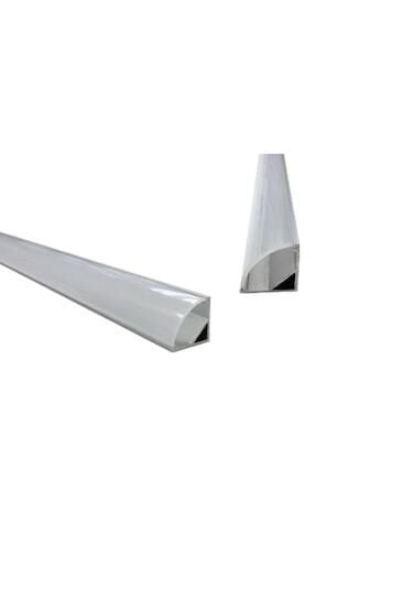 BAR LED KANALI-16*21mm ALİMİNYUM KÖŞE TİPİ KAPAK DAHİL 1 BOY 2 mt FİYATIDIR
