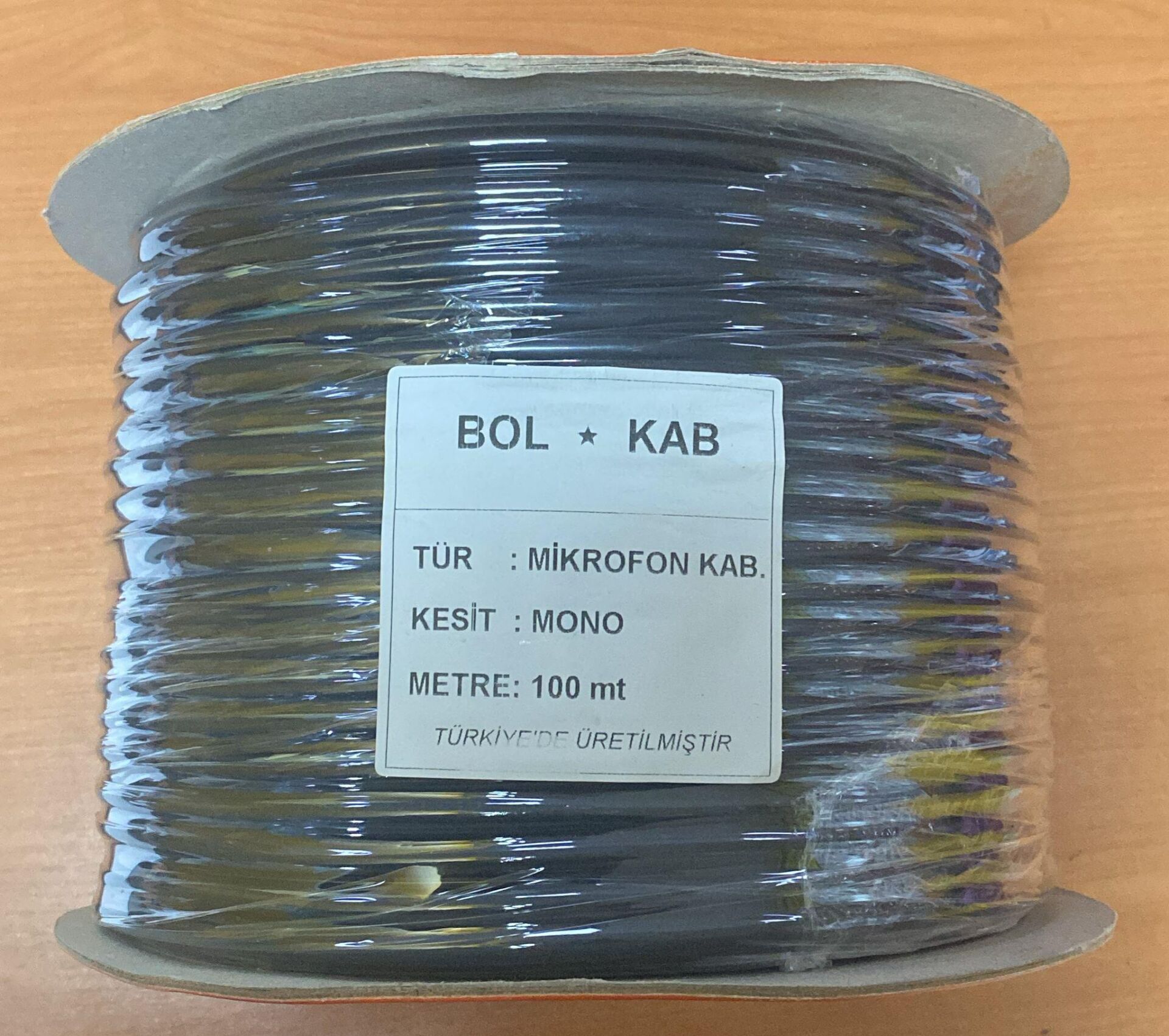 MİKROFON KABLOSU MONO BAKIR A KALİTE-BOLKAB