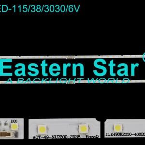 TV LED BAR 2217 2 Lİ ÇUBUK-UE49NU7300-UE49NU7670-UE49NU7100U-UE49NU7500U-ELED115-WİNKEL