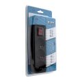 S-link SPG3-X-3 1.5m 3Lü Akım Korumalı Blister Kutulu Siyah Priz