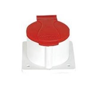 MAKİNE PRİZİ 5X32 MONOFOZE TUŞ KİLİTLİ MUTLUSAN MUT-203