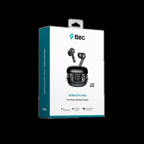 TTec 2KM168UG  AirBeat Pro Max Gerçek Kablosuz TWS Bluetooth Kulaklık Siyah