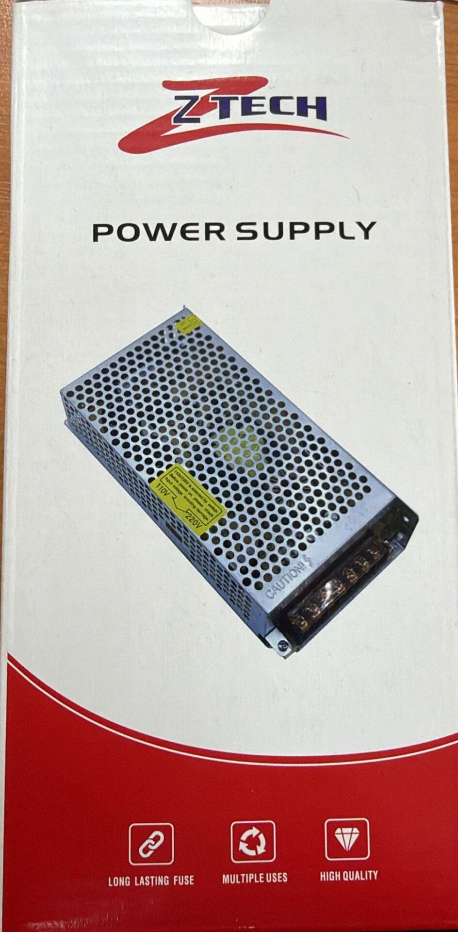 12 VOLT 10 AMPER METAL KALIN KASA ADAPTÖR ZTECH ZR-2010