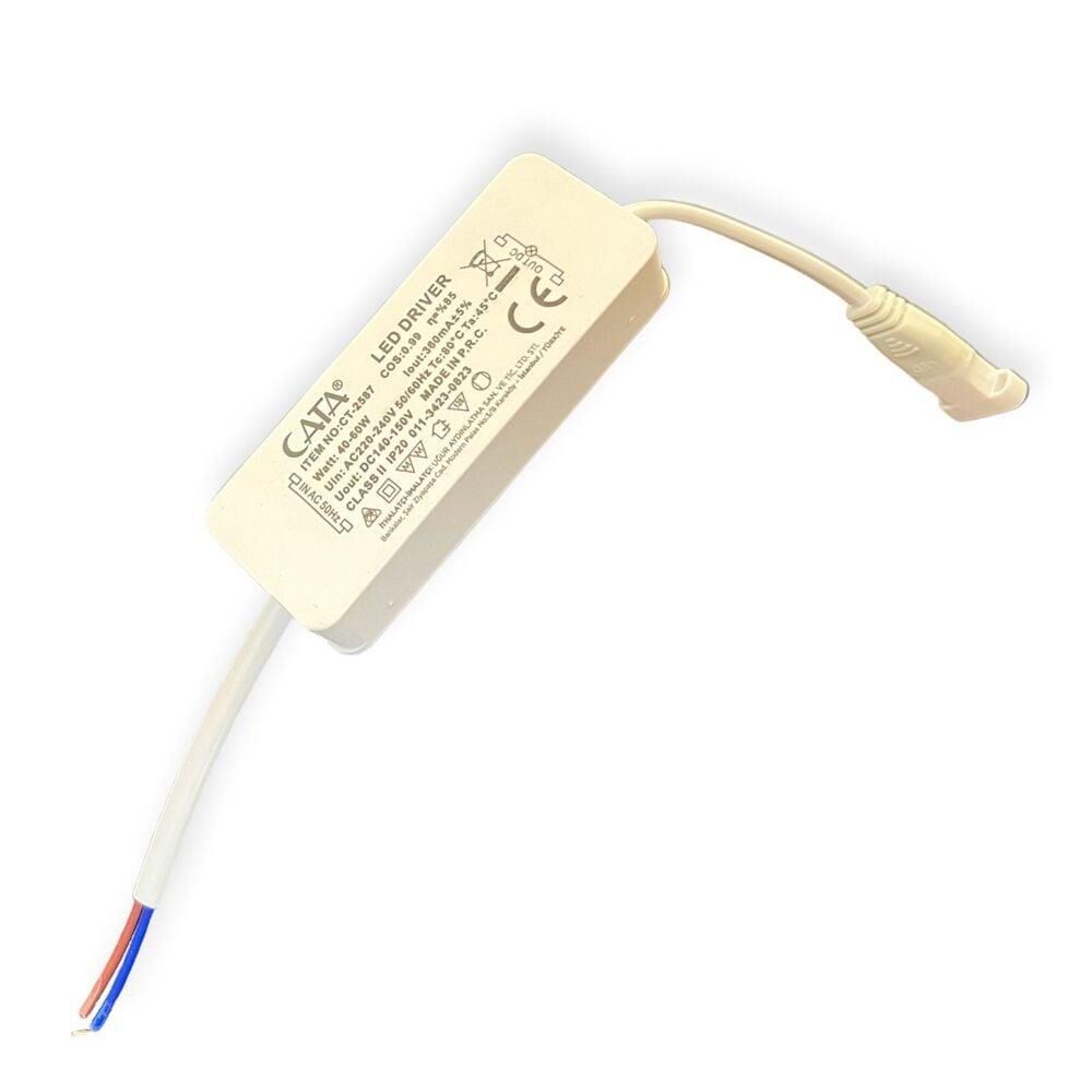 LED DRİVER 40 WATT 60X60  PANEL İÇİN CATA CT-2587