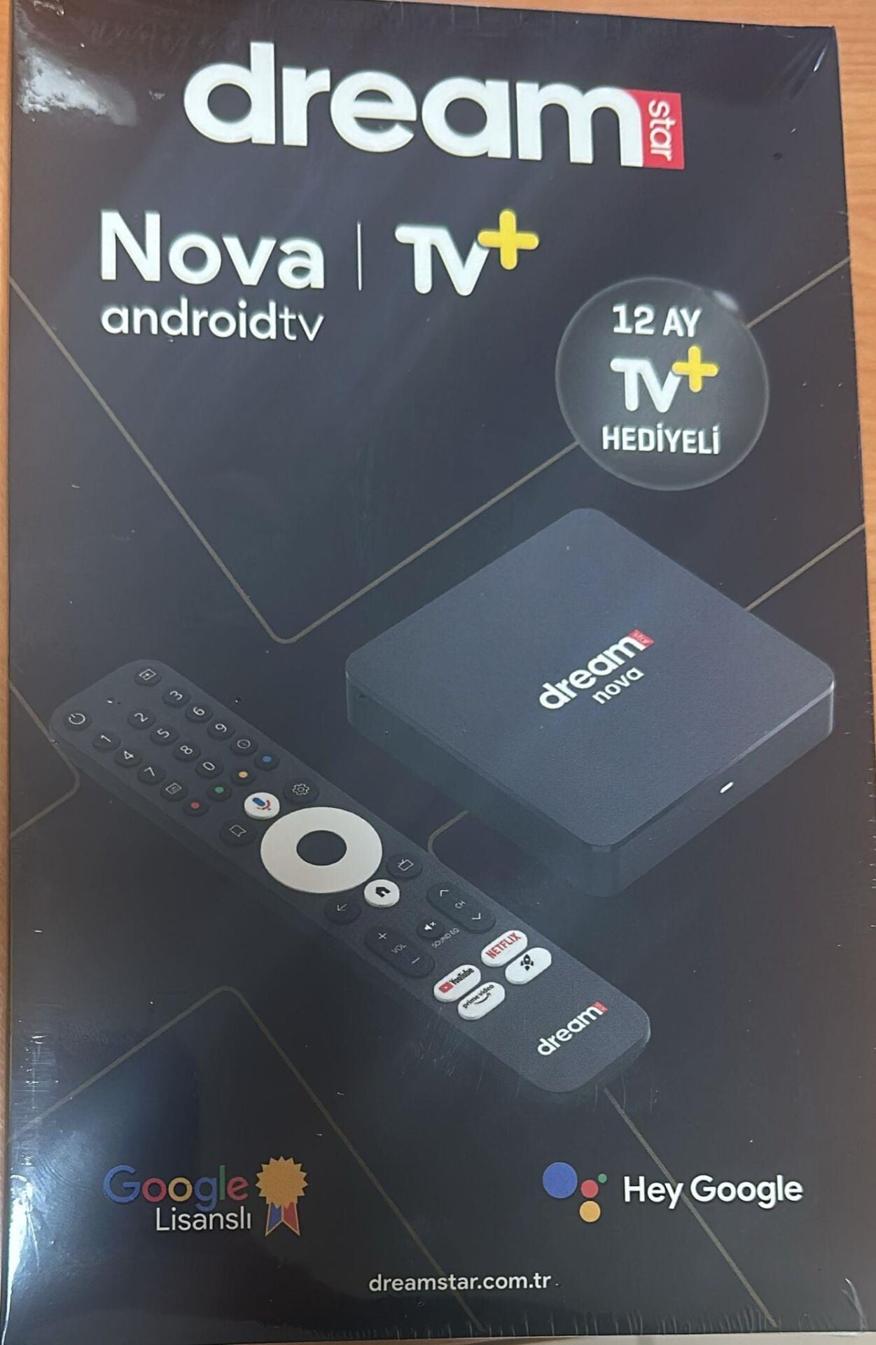 DREAMSTAR NOVA ANDROID BOX Google Lisanslı 2GBRAM 32GB HAFIZA Wifi 6K