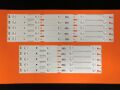 TV LED BAR 2028 TAKIM 10 LU-2015ARC430-A43L6652-B43L5531-43VLE6565-C233-234-E141-WİNKEL