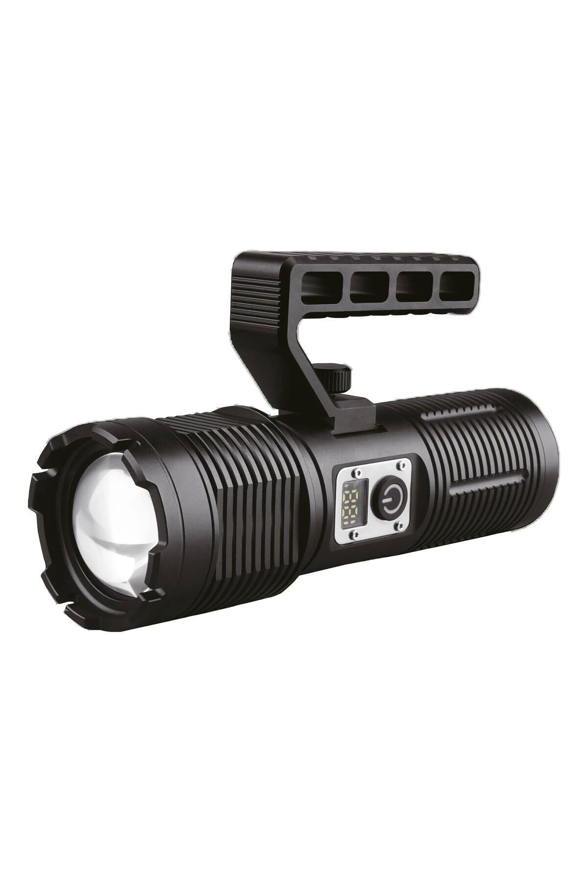 PANTHER PT-4110 USB ŞARJLI 4X18650 PİLLİ 10000 LÜMEN EL FENERİ