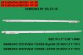 TV LED BAR 2118 2 Lİ ÇUBUK-UE46ES6100-UE46ES6140-UE46ES6340-UE46ES6710-ELED024-WİNKEL
