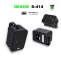 DEXUN D-414T TRAFOLU 4 İNÇ DUVAR TİPİ 210X135X113 EBAT SİYAH KASA HOPARLÖR