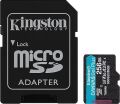 Kingston SDCG4/256GB 256GB microSDXC Canvas Go Plus Gen4 200MB/s A2 U3 V30 Card DRONE
