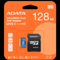 Adata 128GB Premier microSDHC Card with Adapter UHS-I Class10 V10 Hafıza Kartı