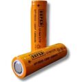 18650 3.7 VOLT 1200 MA  LİTYUM ION DÜZ KAFA ŞARJLI PİL SUPEX 1 ADET FİYATIDIR