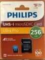 Philips 256Gb FM25MP65B Class10 U3 4K V30 MicroSd Drone Hafıza Kartı