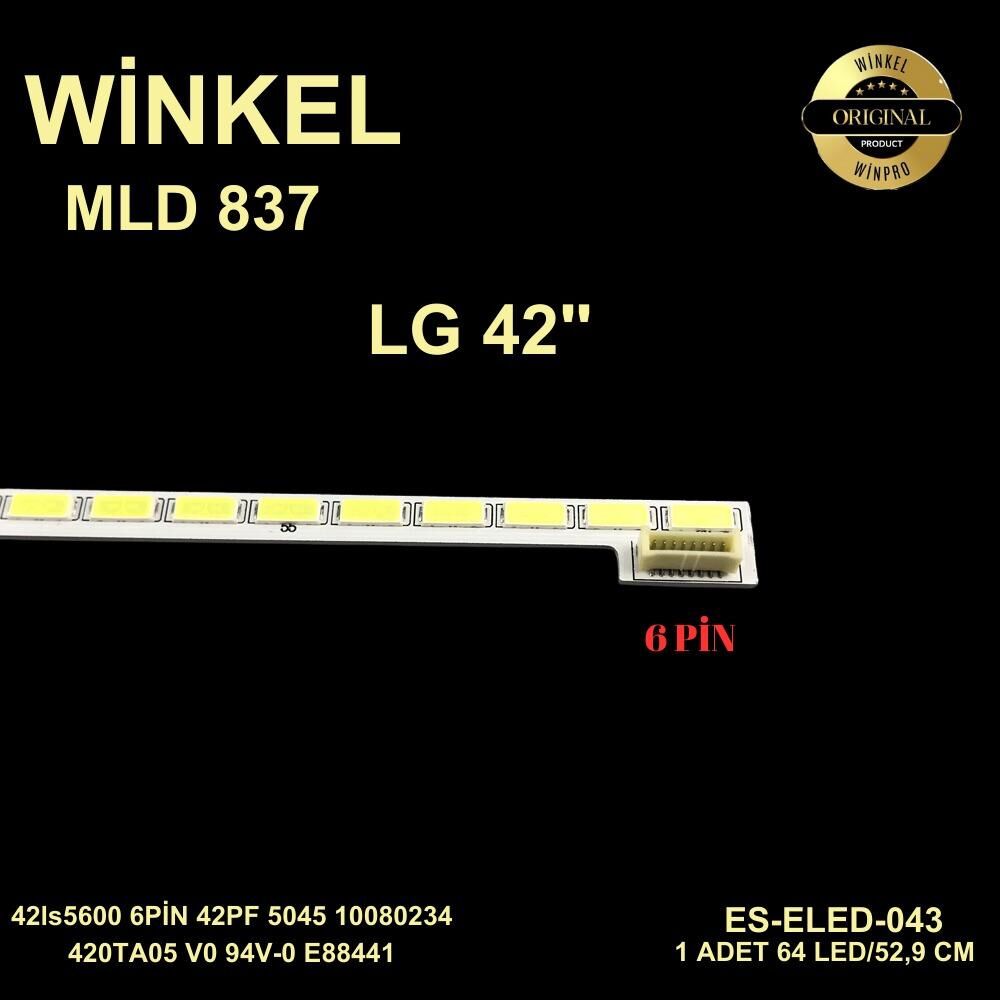 TV LED BAR 837 1 Lİ ÇUBUK-42LS5600-42PF7050-ELED043-WİNKEL