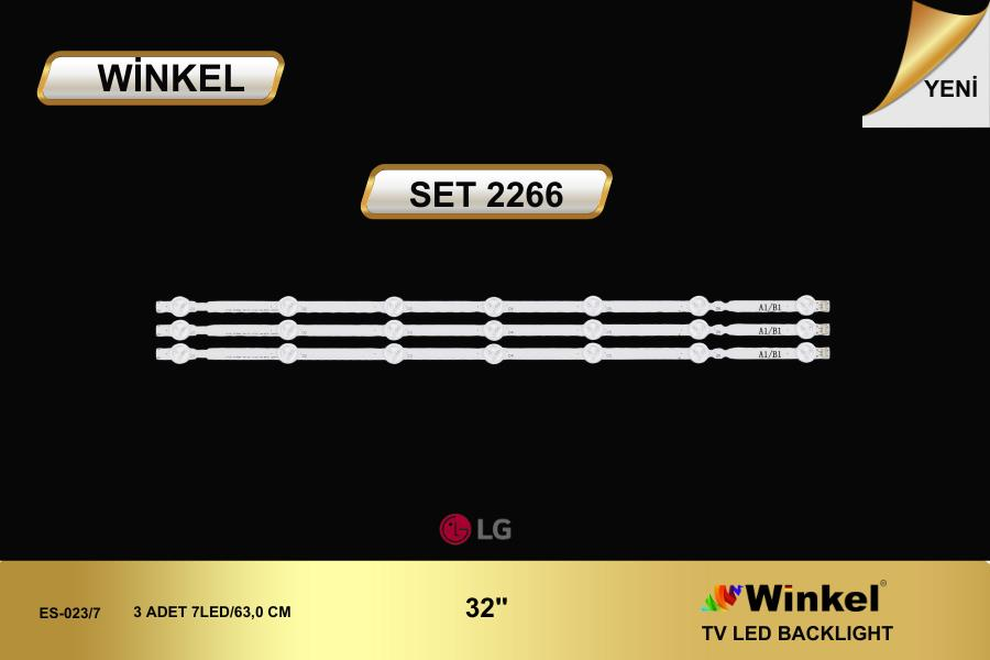TV LED BAR 2266 TAKIM 3 LÜ-KEYSMART KEY40L 4880 4M LED BAR-ALTUS AL40L4850-WİNKEL