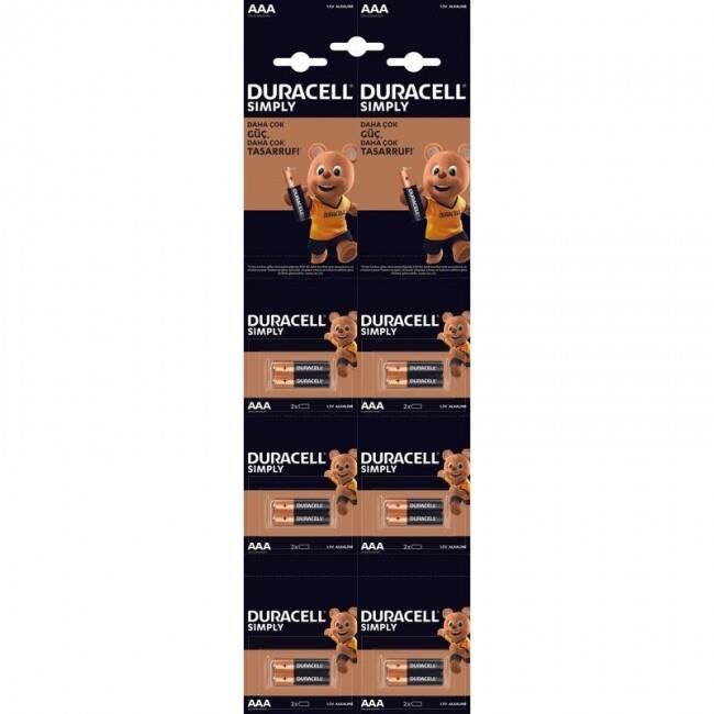 DURACELL AA KALEM PİL 20 Lİ KART