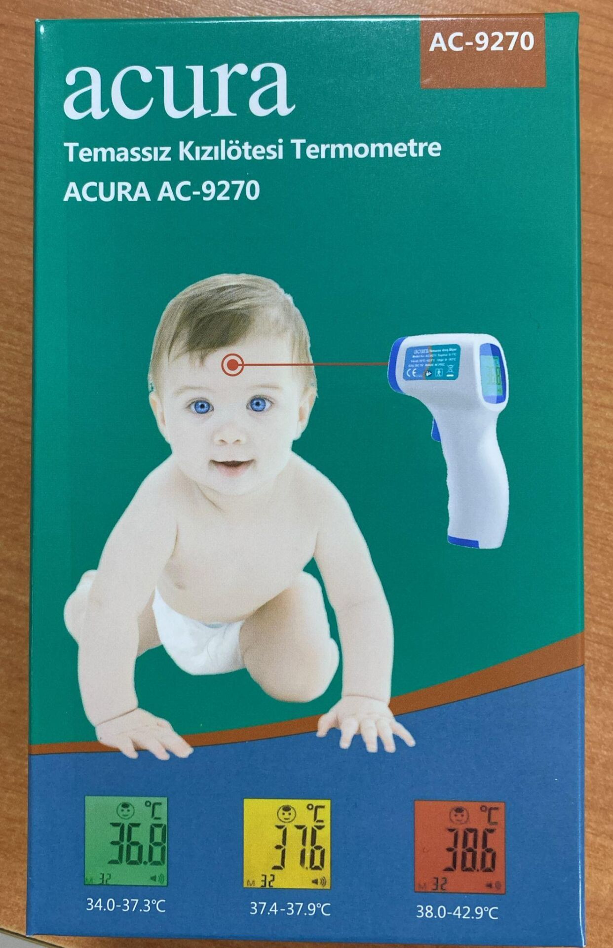 ACURA AC-9270 LAZER TİPİ ATEŞ ÖLÇER