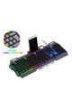 T-WOLF T16 METAL KASA USB Q RGB IŞIKLI OYUNCU KLAVYESİ