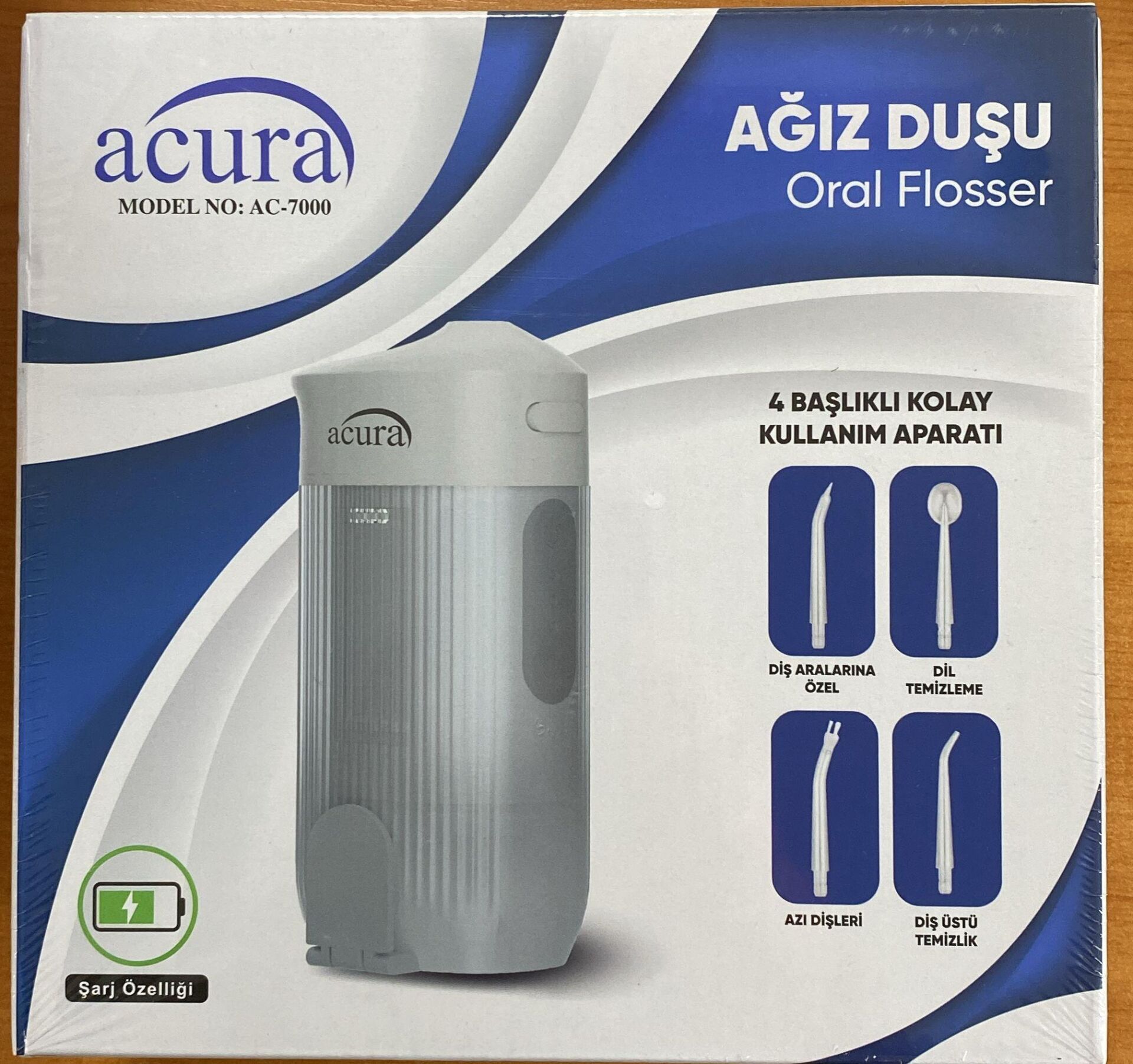 ACURA AC-7000 ŞARJLI AĞIZ DUŞU