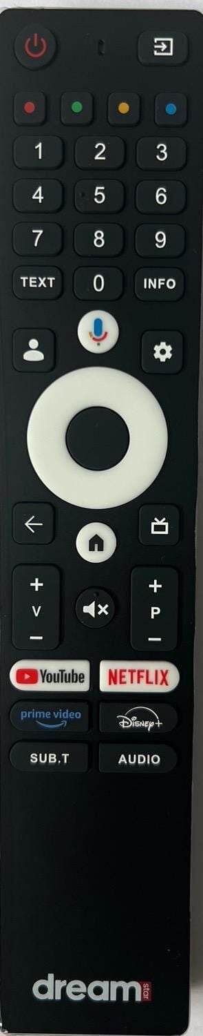 KUMANDA 1272-DREAMSTAR SES KOMUTSUZ ANDROİD TV