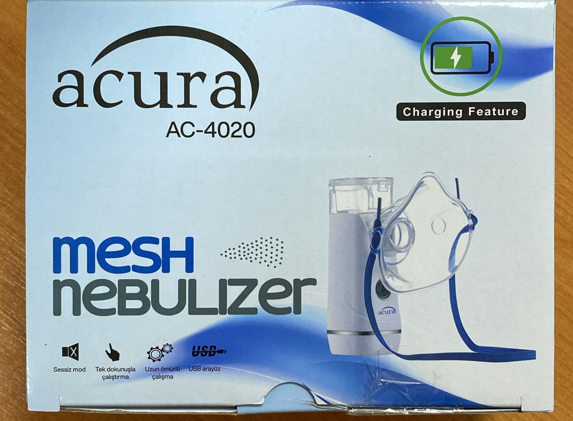 ACURA AC-4020 NEBULİZATÖR ŞARJLI TAŞINABİLİR