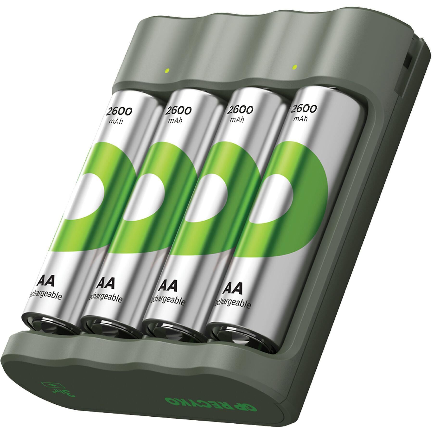 GP B441-270HCER21-2GTLB4 2600 MAH KALEM PİLLİ USB ŞARJ CİHAZI 4 LÜ