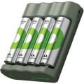 GP B441-270HCER21-2GTLB4 2600 MAH KALEM PİLLİ USB ŞARJ CİHAZI 4 LÜ
