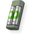 GP E221-270HCER21-2GTLB2 2600 MAH KALEM PİLLİ USB ŞARJ CİHAZI 2 Lİ