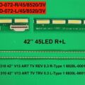 TV LED BAR 2201 2 Lİ ÇUBUK-6922L-0072A,42LA660S,42LA740S,6916L-1182B-ELED072-WİNKEL