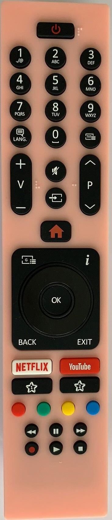 KUMANDA 1174  KK1130-VESTEL NETFLİX YOUTUBE LCD