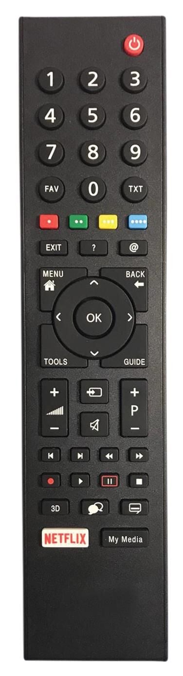 KUMANDA 1162  KK0184-ARÇELİK NETFLİX A43L5740,A43L5860,B43L6532,B43L5531,B43L5730,B43L5860