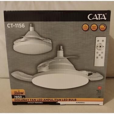 CATA CT-1156 200 WATT DOLUNAY VANTİLATÖRLÜ LED AMPUL 3 RENK(6400K-4000K-3200K)